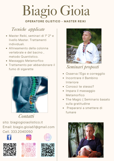 biagio gioia locandina con qr