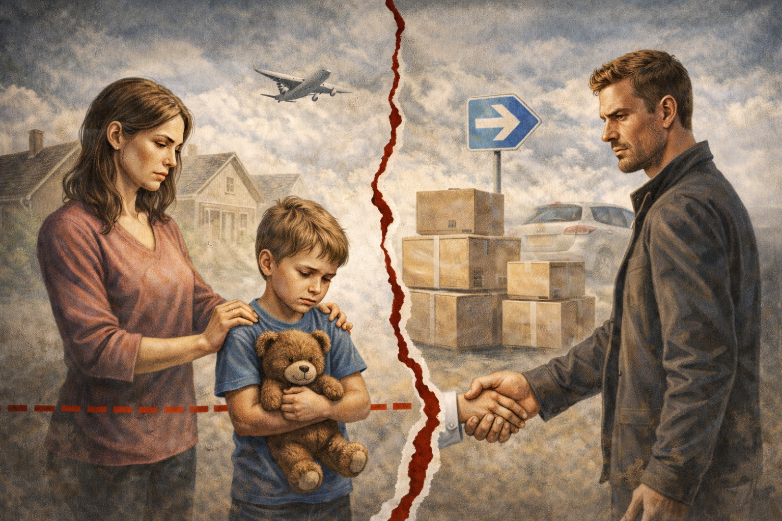 Genitori separati e trasferimento del minore