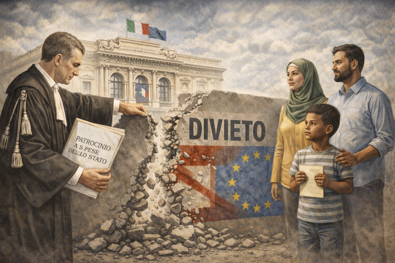 Patrocinio a spese dello Stato e cittadini extra UE- la Corte costituzionale rimuove un ostacolo discriminatorio