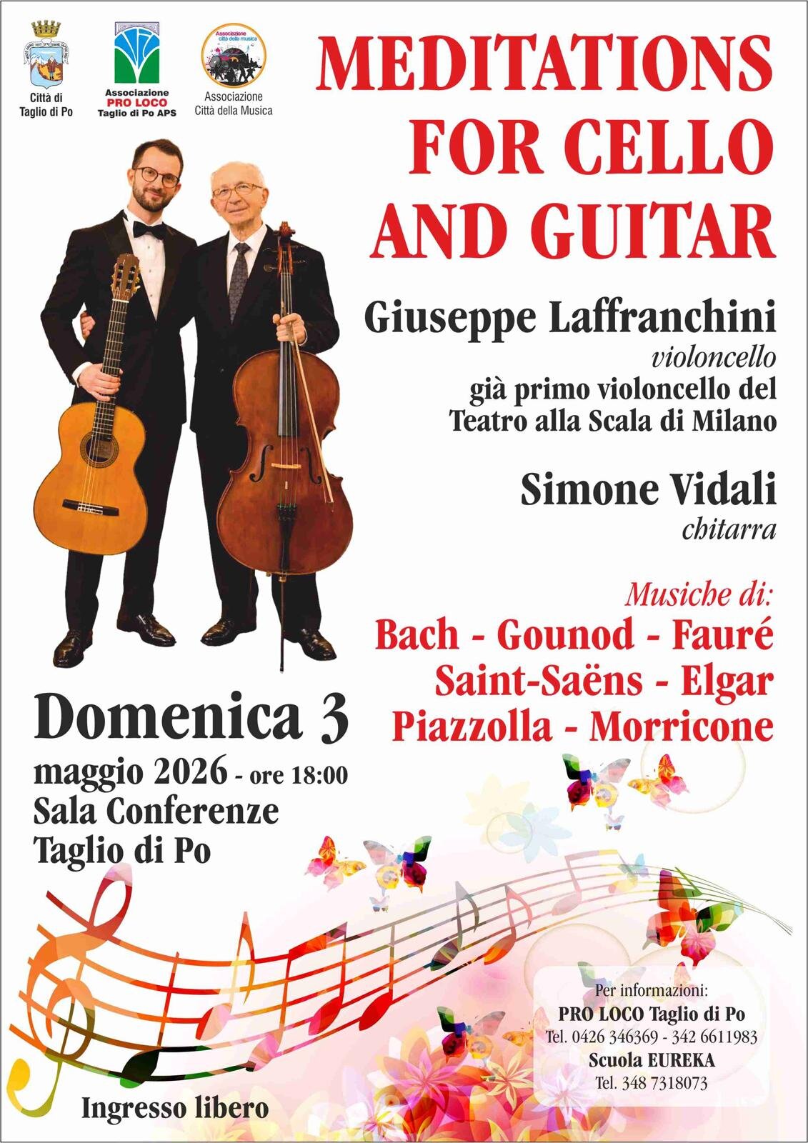 Medidations for Cello and Guitar - con Giuseppe Laffranchini e Simone Vidali