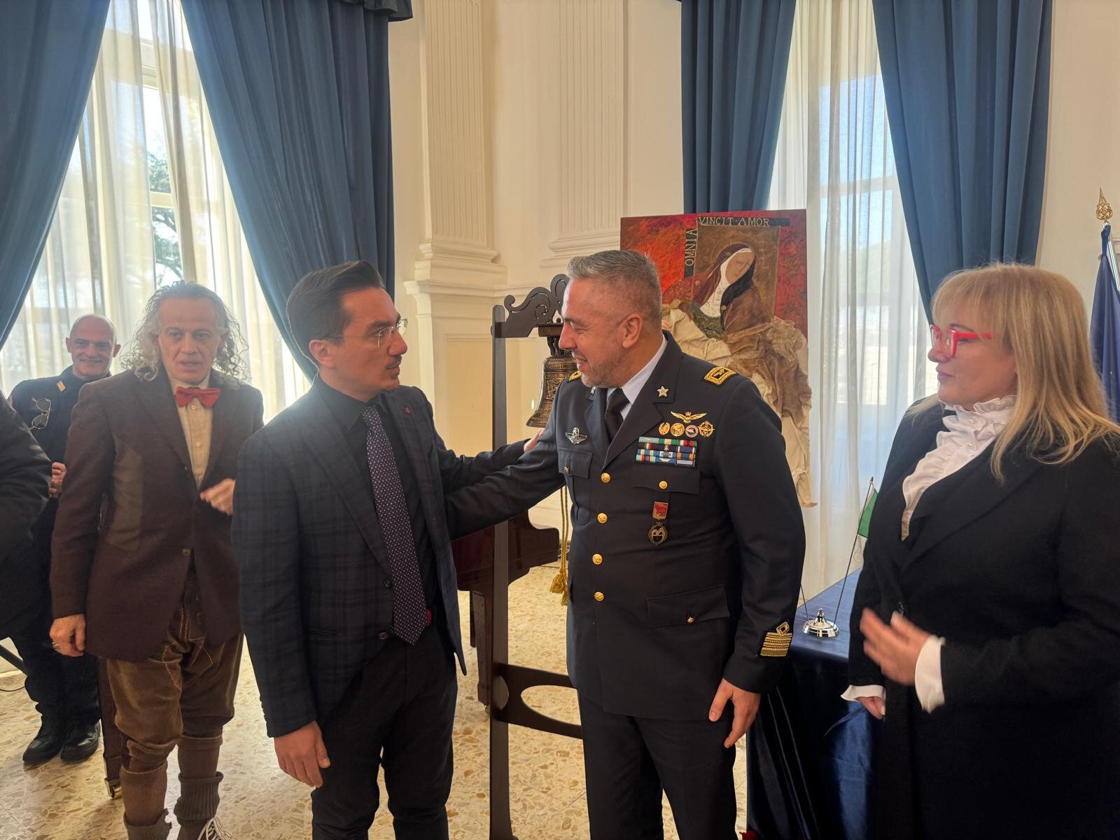 Premiazione Comandante Massimo Maieron Aeronautica Militare