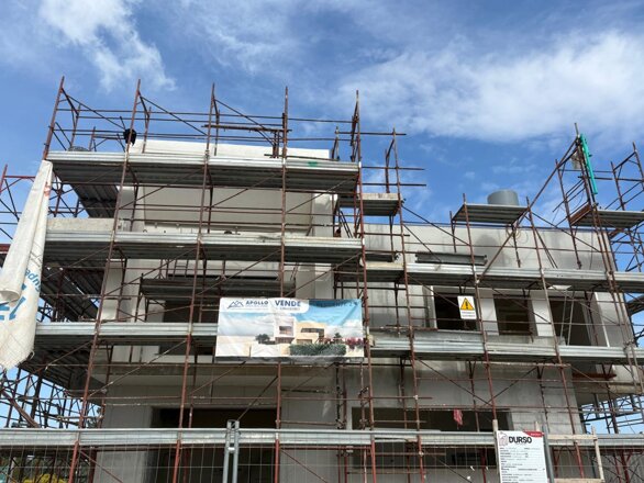 Lavori di ristrutturazione facciata condominiale in Via Cannizzaro a Siracusa con ripristino intonaci e consolidamento strutture Lavori di ristrutturazione facciata condominiale in Via Cannizzaro a Siracusa con ripristino intonaci e consolidamento strutture