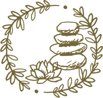 immagine centro estetico con fiore di loto e sassi immagine centro estetico con fiore di loto e sassi