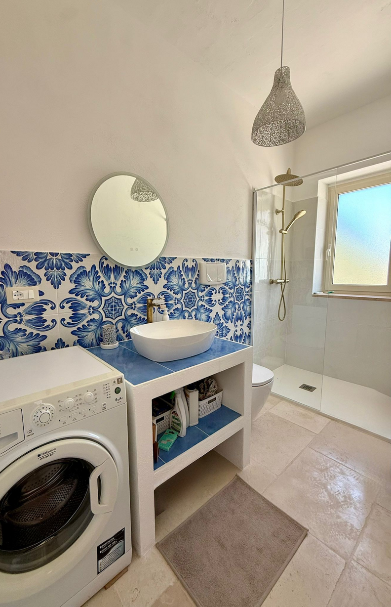 bagno lavatrice