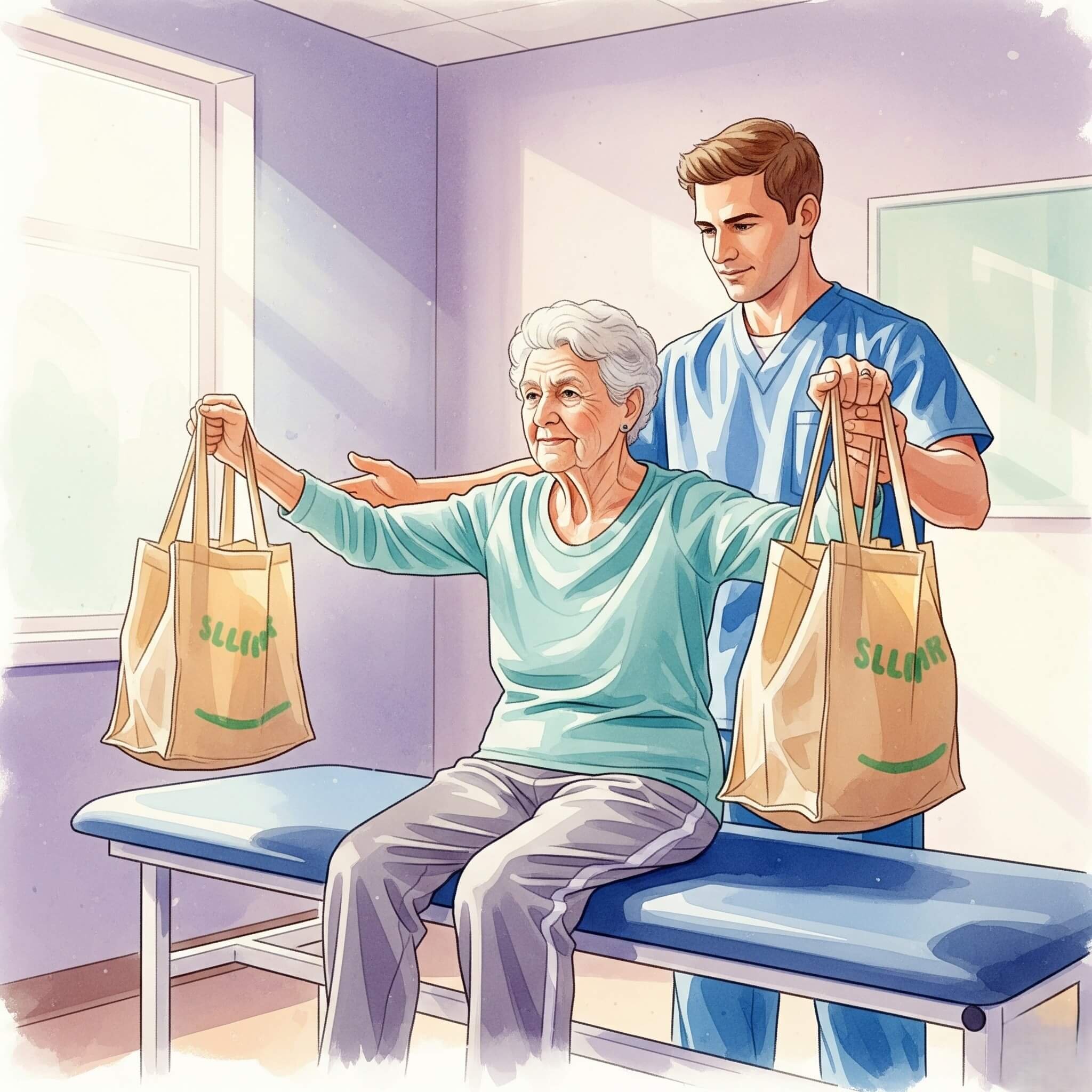 Fisioterapia per anziani a domicilio