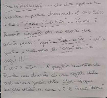 le lettere dei miei clienti