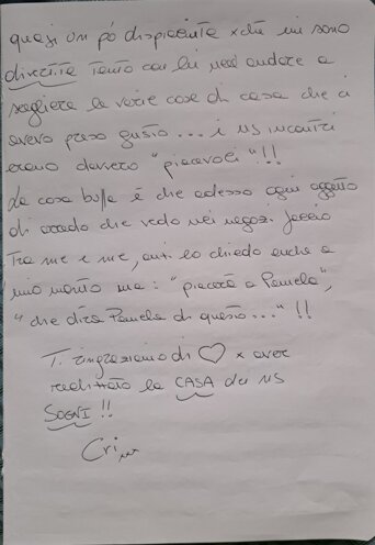 le lettere dei miei clienti