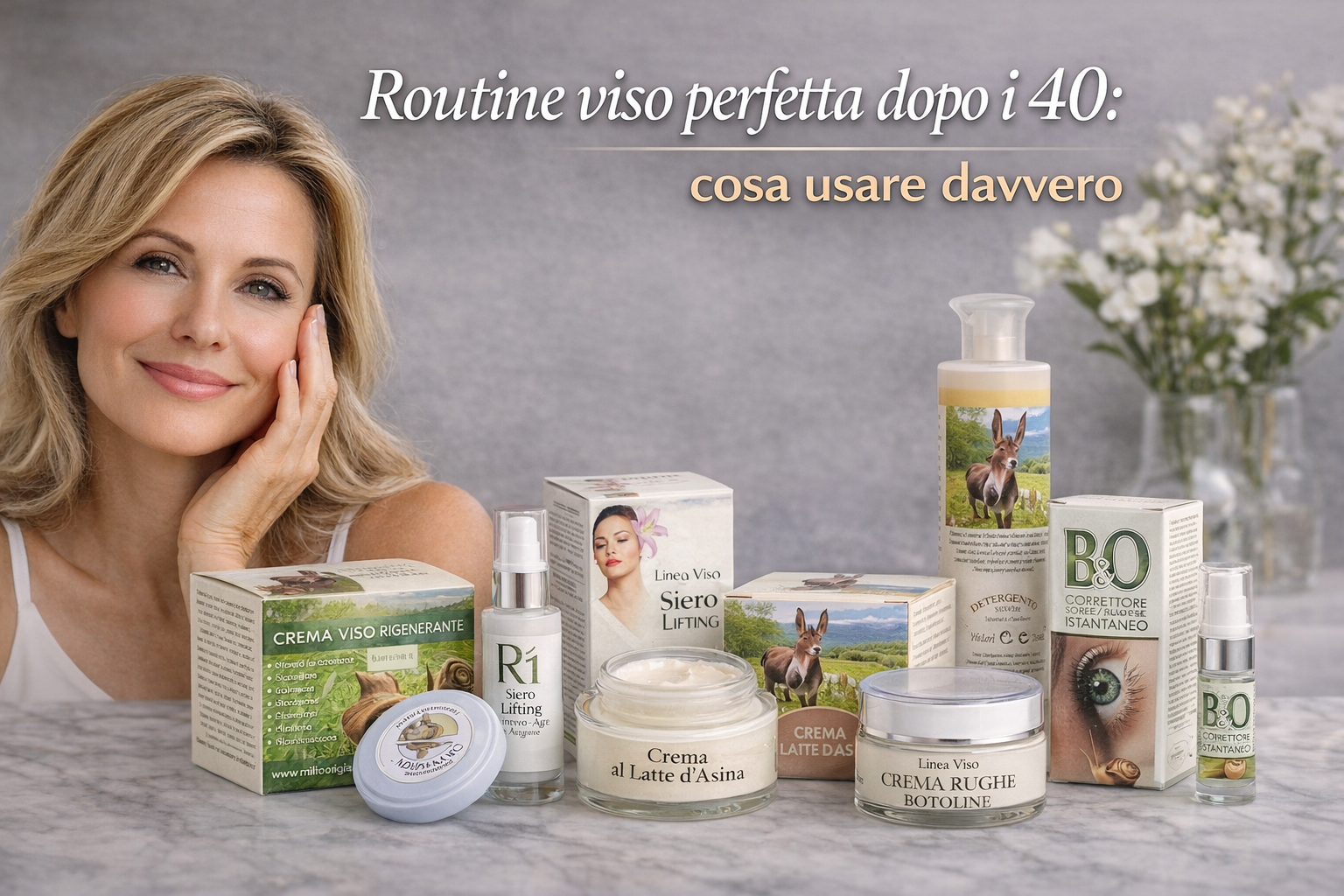 Routine viso dopo i 40: guida completa anti-age per una pelle più giovane Routine viso dopo i 40: guida completa anti-age per una pelle più giovane