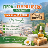 Ti aspettiamo alla Fiera del Tempo Libero di Bolzano!