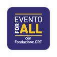 logo evento for all (fondo blu) cmyk