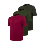 beretta-set-di-3-corporate-t-shirt-british-verde-cordovan-e-peat