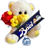 naramaki-idea-regalo-orsacchiotto-giallo-rametto-mimosa-rosa-artificiale-baci-perugina-375gr-regalo-uomo-donna-mamma