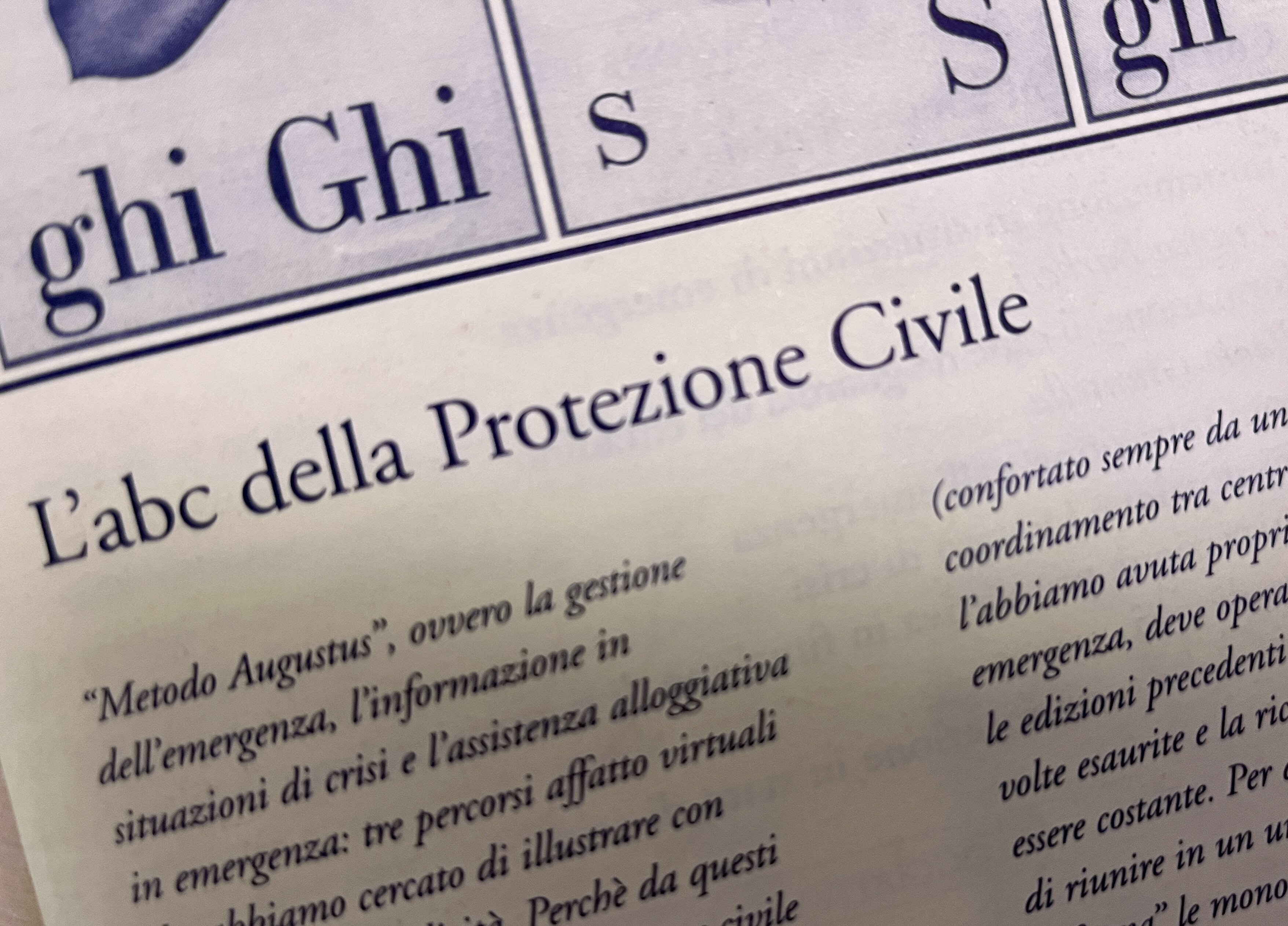 Piani di emergenza o di protezione civile?