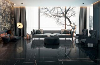 pavimentazione in marmo nero pavimentazione in marmo nero