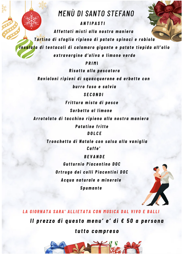 anteprima menu di santo stefano 2025