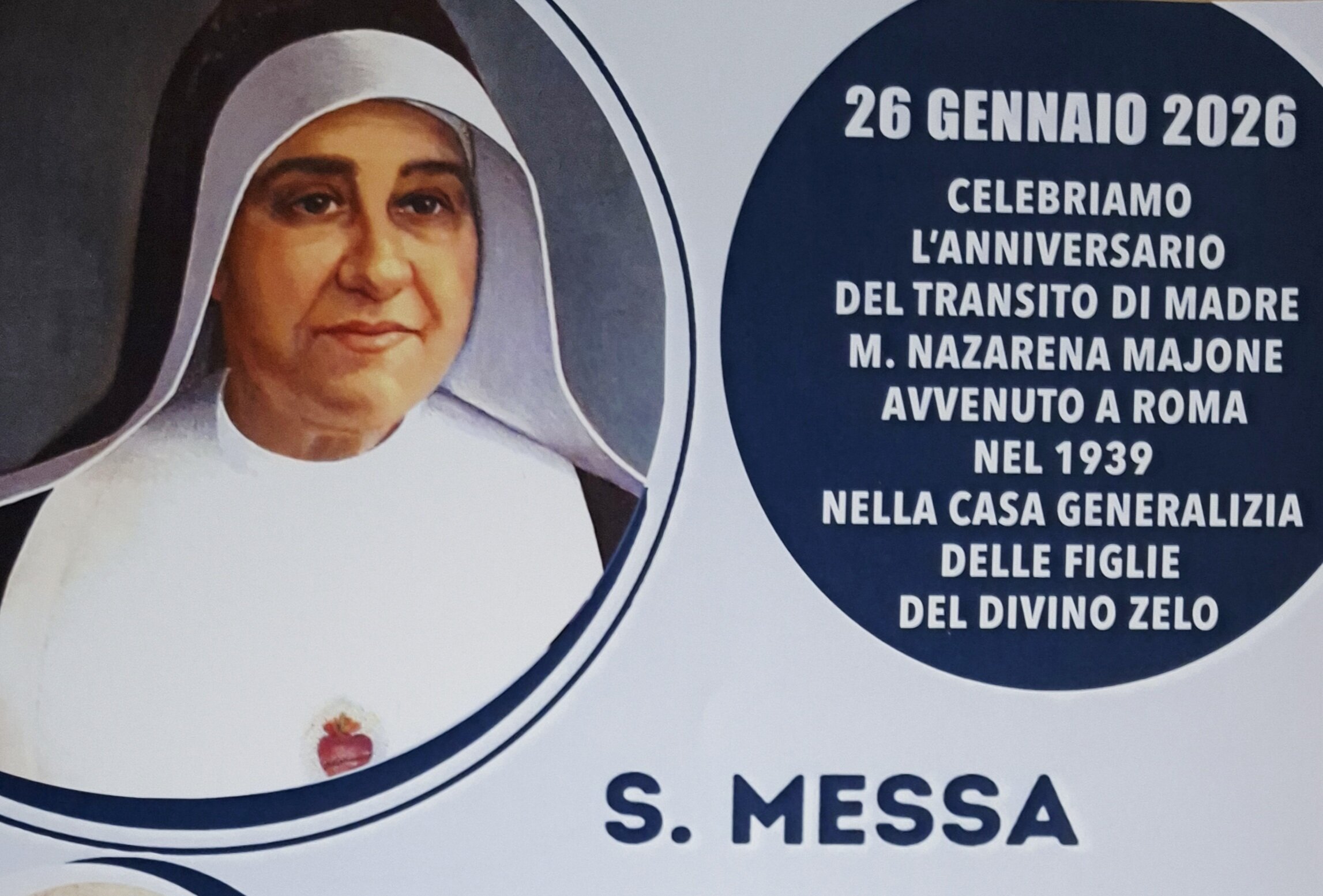 S. Messa per la Canonizzazione di Madre M. Nazarena Majone S. Messa per la Canonizzazione di Madre M. Nazarena Majone