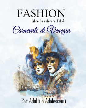 cover fashion carnevale venezia italia davanti