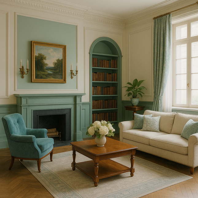 salotto ordinato professional organizer