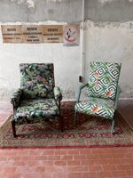 poltrona-vintage-anni-60-design-con-tappezzeria-tropical-colonial-style