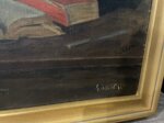 antico-dipinto-quadro-a-tema-farmacia-con-cornice