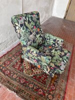 poltrona-vintage-anni-60-design-con-tappezzeria-tropical-colonial-style