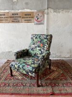 poltrona-vintage-anni-60-design-con-tappezzeria-tropical-colonial-style