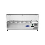 it-yindu-kitchen-equipment-atosa-vrx-refrigerato-portacondimenti-con-teca-in-vetro-corpo-acciao-inox-dim-1205-x-335-x-465-mm-capacita-5-vaschette-da-gn-14