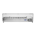 it-yindu-kitchen-equipment-atosa-vrx-refrigerato-portacondimenti-con-teca-in-vetro-corpo-acciao-inox-dim-2005-x-395-x-465-mm-capacita-10-vaschette-da-gn-13