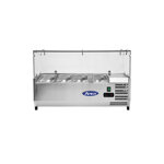 it-yindu-kitchen-equipment-atosa-vrx-refrigerato-portacondimenti-con-teca-in-vetro-corpo-acciao-inox-dim-1205-x-395-x-465-mm-capacita-4-vaschette-da-gn-13