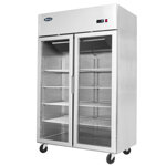 it-yindu-kitchen-equipment-atosa-armadio-refrigerato-con-doppia-porta-in-vetro-tn-1400-lt-gn21-acciaio-inox-4301314-x-805-x-2065-mm-l-x-p-x-agrigio-automatico