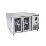 it-yindu-kitchen-equipment-atosa-tavolo-refrigerato-con-porte-in-vetro-700-tn-2-porte-piano-acciaio-inox-304-corpo-acciao-inox-201-1360-x-700-x-850-mm-l-x-p-x-agrigio