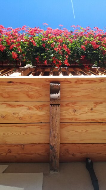 balcone fiorito