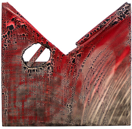 2- marco abisso, la virtù è traviata dall' amore per la fama, 2020, 130x130cm.jpeg