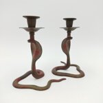 coppia-porta-candela-cobra