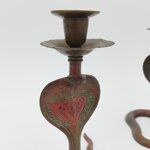 coppia-porta-candela-cobra