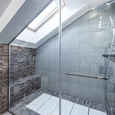 cabina bagno vetro temperato