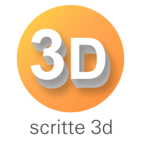 scritte 3d