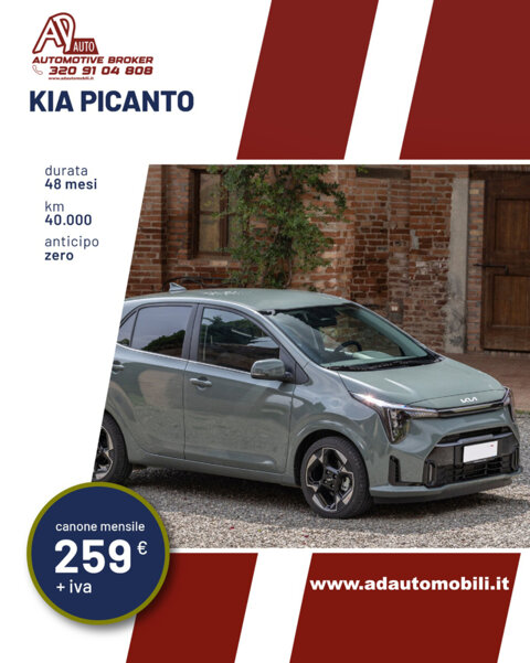 Noleggio azienda kia picanto - Ad Automobili Lavello