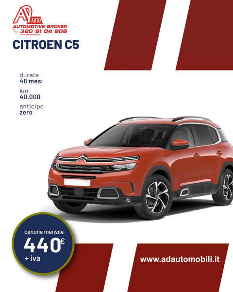 Noleggio lungo termine citroen c5 aircross - Ad Automobili Lavello