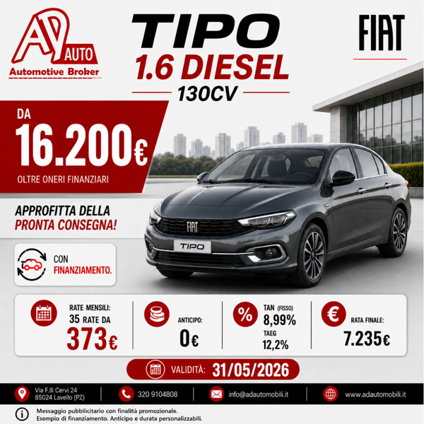 ad-auto-lavello-fiat-tipo-diesel