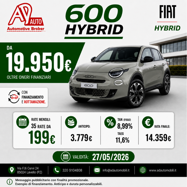 ad-auto-lavello-fiat-600-hybrid