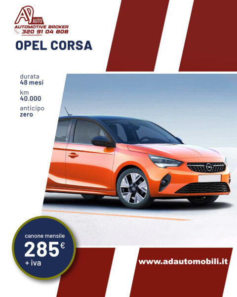 Noleggio opel corsa - Ad Automobili Lavello
