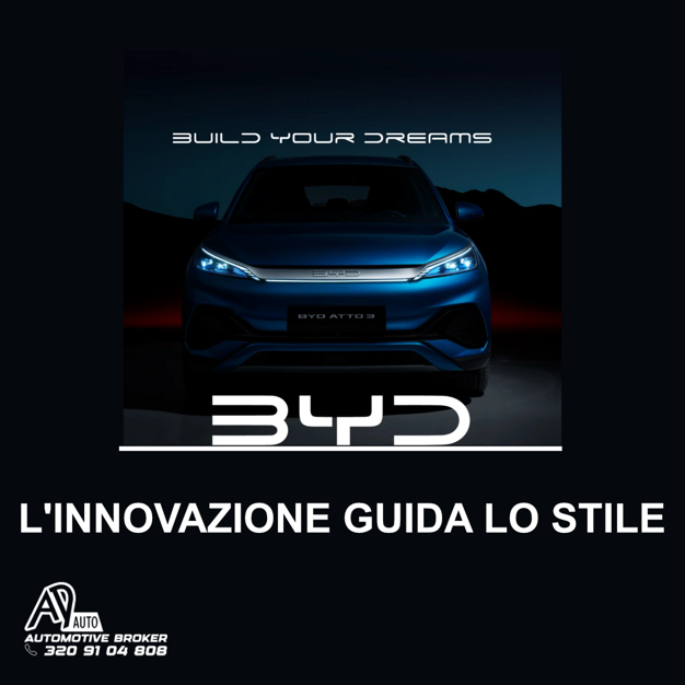 BYD, leader mondiale nell'elettrico, è arrivato a Lavello! Scopri la gamma completa nel nostro showr BYD, leader mondiale nell'elettrico, è arrivato a Lavello! Scopri la gamma completa nel nostro showr