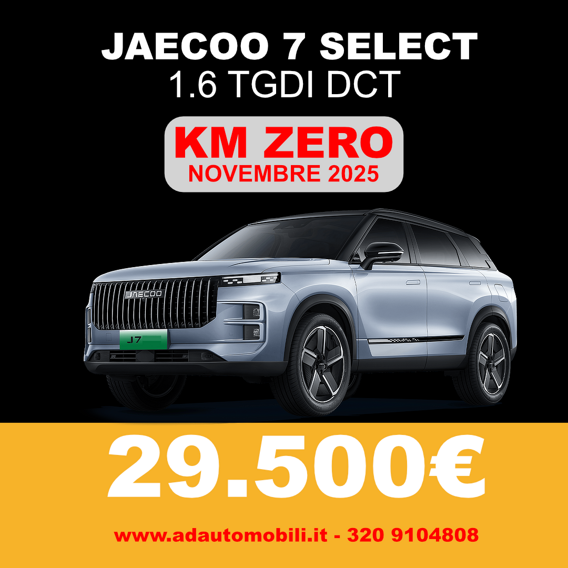 jaecoo 7 km 0