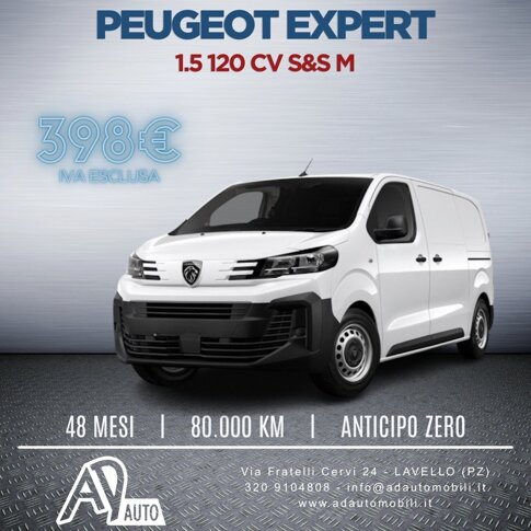 Noleggio Peugeot Expert - Ad Automobili Lavello