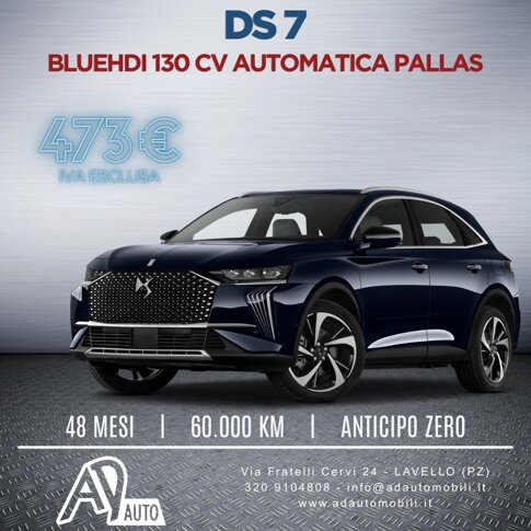 Noleggio Ds 7 - Ad Automobili Lavello