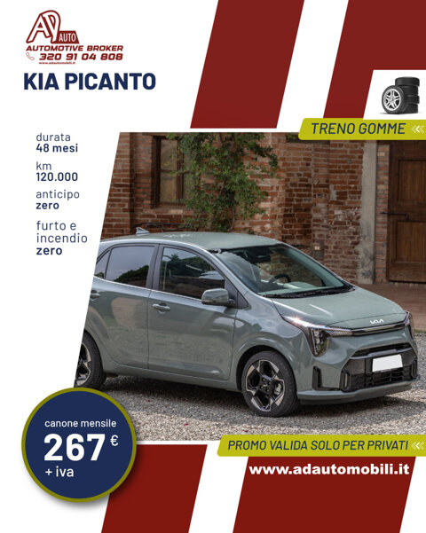 Noleggio kia picanto a lavello - Ad Automobili Lavello