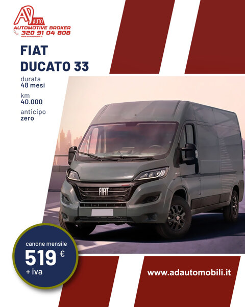 Noleggio Fiat Ducato- Ad Automobili Lavello