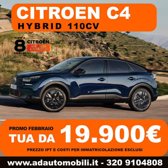 Jeep Avenger KM 0 in pronta consegna a Lavello: offerta broker AD Automobili per clienti in Basilicata e Puglia.