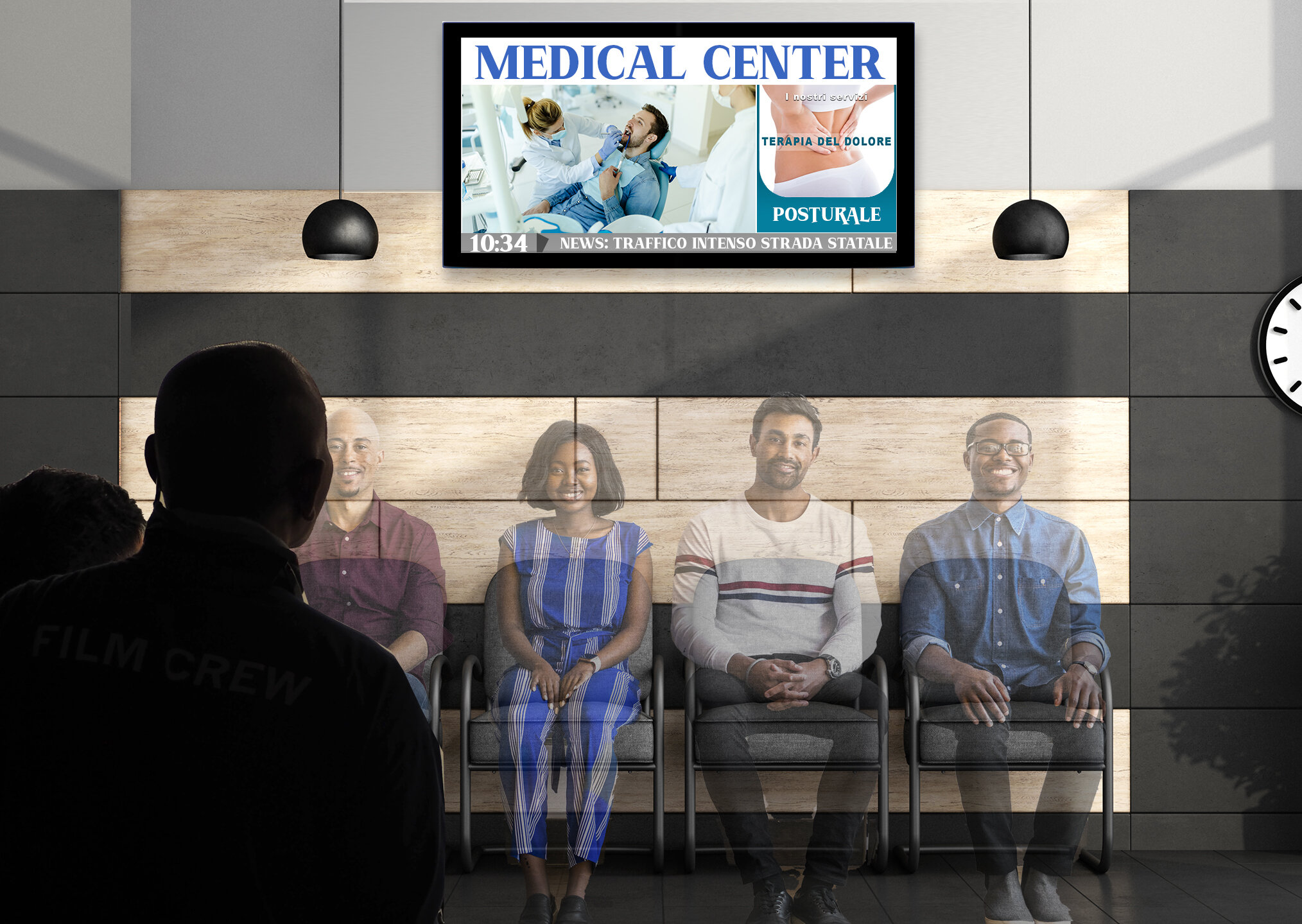 Visionet, il partner di fiducia da oltre 20 anni per le aziende che vogliono comunicare in modo efficace nelle loro sale d'attesa.